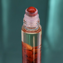 Aromatherapy Oil - Hop Hare Devil Roll-On with Red Jasper and Orange Patchouli
