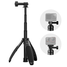 Stovas - Telesin S1-MNP-01 2-in-1 Kompaktiškas Monopodas Reguliuojamo Aukščio 12.5-38cm Stovas - Telesin S1-MNP-01 2-in-1 Kompaktiškas Monopodas Reguliuojamo Aukščio 12.5-38cm