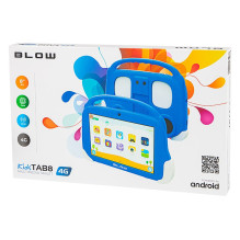 Tablet Computer - KidsTAB8 4G 4 / 64GB, Blue + Case Tablet Computer - KidsTAB8 4G 4 / 64GB, Blue + Case