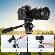 Construction Tripod - KF Concept FH-01 2D Aluminum 360° Rotation 3 kg Capacity Construction Tripod - KF Concept FH-01 2D Aluminum 360° Rotation 3 kg Capacity