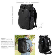 Camera Backpack - Tenba Fulton v2 16L All Weather (nearly mirrorless / DSLR, 5-7 lenses, 16" laptop)