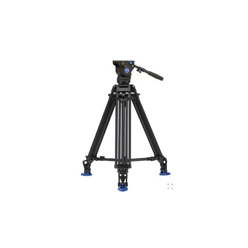 Vaizdo trikojis - Benro BV6PRO 6 kg apkrovos talpa, dviejų pakopų, reguliuojamas sklaidytuvas