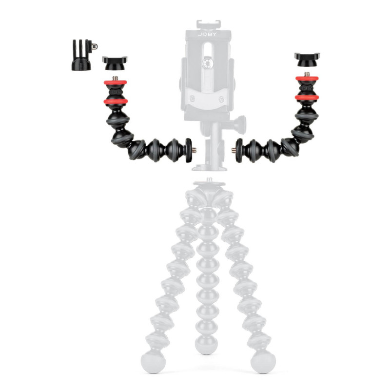 Accessory - Joby GorillaPod arm kit with flexible arms and hot shoe mounts