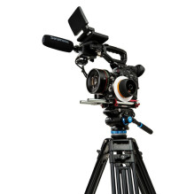 Stand - Benro A573T Fluid Head Aluminum Stand 6kg Load Capacity Stand - Benro A573T Fluid Head Aluminum Stand 6kg Load Capacity