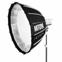 Apšvietimo įranga - Mitoya MOTION Softbox 85cm Bowens tvirtinimas parabolinis Apšvietimo įranga - Mitoya MOTION Softbox 85cm Bowens tvirtinimas parabolinis