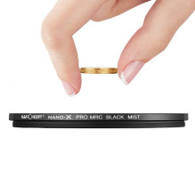 Fotoaparato Filtras - K&F Concept Black Mist 1 / 8 49mm Difuzinis Filtras Fotoaparato Filtras - K&F Concept Black Mist 1 / 8 49mm Difuzinis Filtras