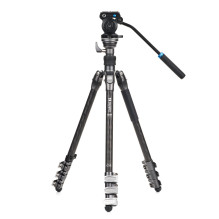 Tripod - Benro Rhino 14C+S2PRO Carbon Fiber Video Tripod with Fluid Head