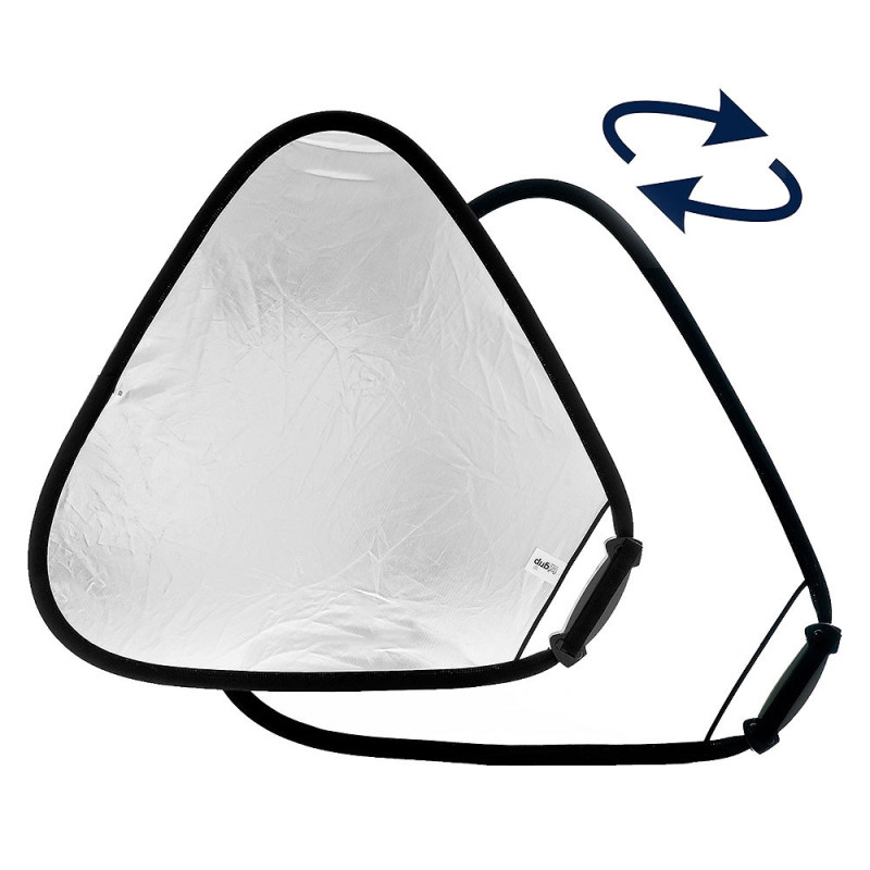 Photography reflector - Lastolite Trigrip 75cm silver / white