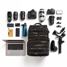 Camera Backpack - Tenba Axis v2 32L, holds 1-2 cameras, 9 lenses, 17" laptop, MultiCam Black Camera Backpack - Tenba Axis v2 32L, holds 1-2 cameras, 9 lenses, 17" laptop, MultiCam Black
