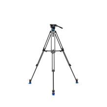 Stovas - Benro A673TMBS8PRO Aliuminio Stovas su Skysčiu Galva Juodas
