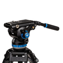 Stovas - Benro A673TMBS8PRO Aliuminio Stovas su Skysčiu Galva Juodas