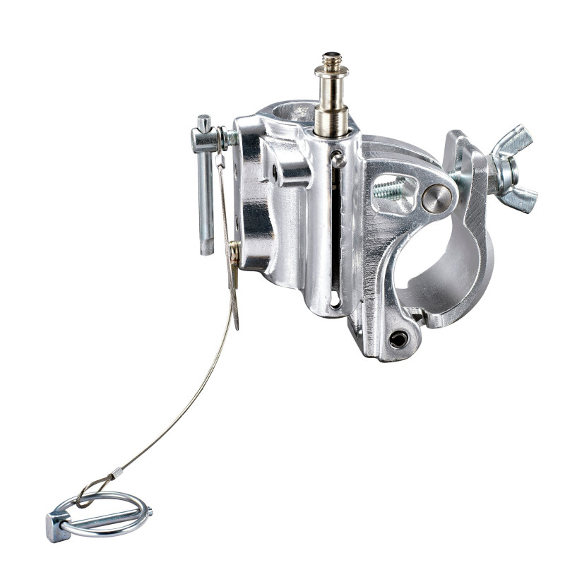 Parts - Avenger Klamra pipe clamp with wing wrench silver