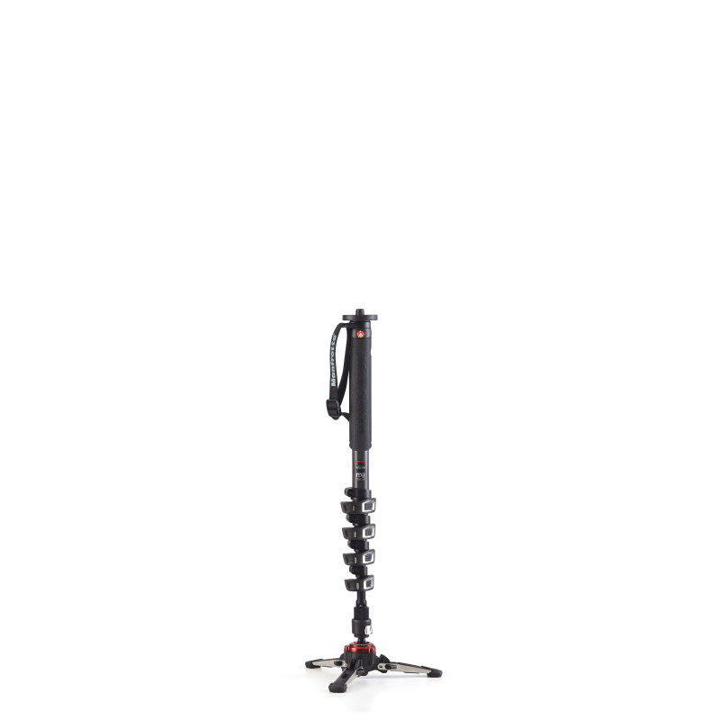 Camera Tripod - Manfrotto Monopod Video 5 Section Carbon Fiber Adjustable