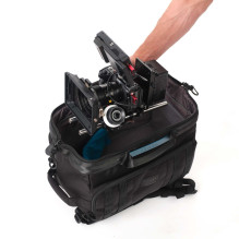 Camera Bag - Tenba Cineluxe v2 16" Weatherproof Black Camera Bag - Tenba Cineluxe v2 16" Weatherproof Black