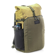 Camera backpack - Tenba Fulton v2 14L, holds DSLR/SLR, 3-4 lenses, beige/olive Camera backpack - Tenba Fulton v2 14L, holds DSLR/SLR, 3-4 lenses, beige/olive