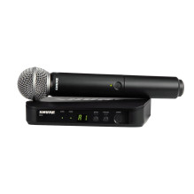 Microphone - Shure BLX24E / SM58 wireless vocal system 518-542 MHz Microphone - Shure BLX24E / SM58 wireless vocal system 518-542 MHz
