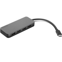 USB Hub - Lenovo GX90X21431 Type-C dokas 4x USB 3.2 Gen 2 juodas