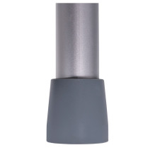 Mobilumo priemonė - ActionMed dušo kėdė su reguliuojamu aukščiu ir atlošu sidabrinė