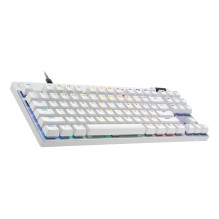 Gaming Keyboard - Logitech G PRO X TKL Rapid USB QWERTY 1ms Response White