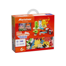 Construction Set - Marioinex Mini Waffle City Building Blocks 148 Pcs. Construction Set - Marioinex Mini Waffle City Building Blocks 148 Pcs.