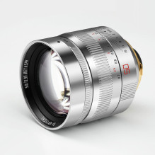 Lens - TTArtisan 50mm F0.95 Leica M 11 elements, F0.95, Silver Lens - TTArtisan 50mm F0.95 Leica M 11 elements, F0.95, Silver