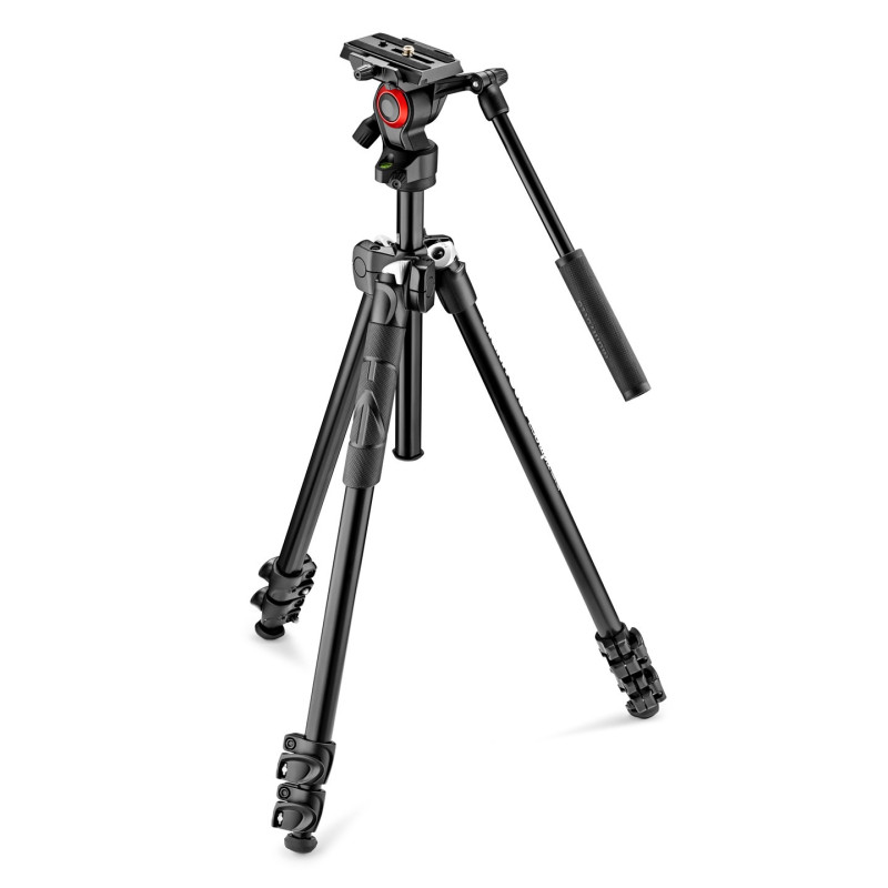 Tripod - Manfrotto Tripod 290 Light MVH400AH Fluid Head Lightweight