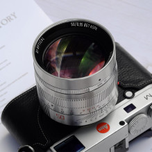 Lens - TTArtisan 50mm F0.95 Leica M 11 elements, F0.95, Silver Lens - TTArtisan 50mm F0.95 Leica M 11 elements, F0.95, Silver
