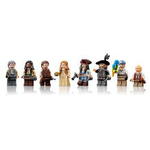 Konstruktorius - LEGO ICONS 10365 Captain Jack Sparrow's Pirate Ship (Lego, 2862 vnt., 8 minifigūrų)
