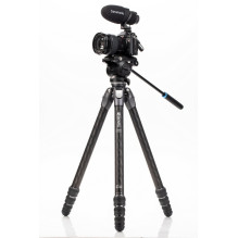 Tripod - Benro Tortoise 34CLV Adjustable Legs Ball Head Black