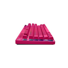 Gaming keyboard - Logitech G PRO X TKL wireless mechanical RGB pink