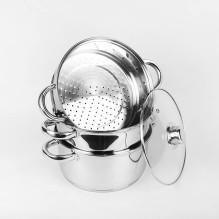 Pot - Maestro MR-2900-22 4L 22cm Stainless Steel, Dishwasher Safe
