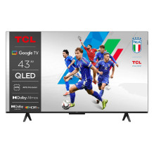 Television - TCL T69C 43" 4K Ultra HD Smart TV, QLED, Wi-Fi, metal