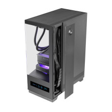 Case - TACENS Mars Gaming MC-PULSAR Midi Tower Tempered Glass Black