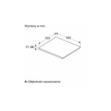 Indukcinė Viryklė - BOSCH PVQ61CHB1E 4 Zonos 3700W Boost Saugumo Funkcijos