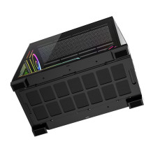 Case - MODECOM VOLCANO STELLAR PLUS ARGB Midi Tower ATX Black Case - MODECOM VOLCANO STELLAR PLUS ARGB Midi Tower ATX Black