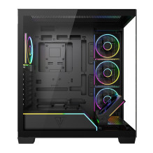 Korpusas - MODECOM VOLCANO STELLAR PLUS ARGB Midi Tower ATX Juodas Korpusas - MODECOM VOLCANO STELLAR PLUS ARGB Midi Tower ATX Juodas