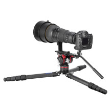 Tripod - Leofoto Summit LM-365C Carbon Fiber Professional Support Black