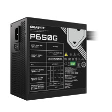 Power supply - Gigabyte GP-P650G 650W ATX 20+4 pin Black Power supply - Gigabyte GP-P650G 650W ATX 20+4 pin Black