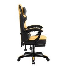 Office Chair - Huzaro Force 3.7 Ergonomic with Adjustable Backrest Yellow Office Chair - Huzaro Force 3.7 Ergonomic with Adjustable Backrest Yellow