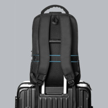 Kuprinė nešiojamam kompiuteriui - Vention KRK 20l Atspari vandeniui, USB prievadas, 15.6" Juoda Kuprinė nešiojamam kompiuteriui - Vention KRK 20l Atspari vandeniui, USB prievadas, 15.6" Juoda