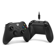 Žaidimų valdiklis - Microsoft EP2-29944 Bluetooth / USB žaidimų pultas Android, PC, Xbox, iOS juodas