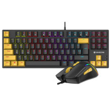 Gaming Keyboard and Mouse - Tracer HORNET 87 Tenkeyless Mechanical USB Black, Yellow Gaming Keyboard and Mouse - Tracer HORNET 87 Tenkeyless Mechanical USB Black, Yellow