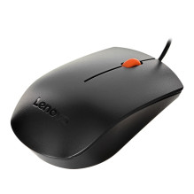Mouse - Lenovo GX30M39704 Reversible USB Type-A 1600 DPI Black Mouse - Lenovo GX30M39704 Reversible USB Type-A 1600 DPI Black