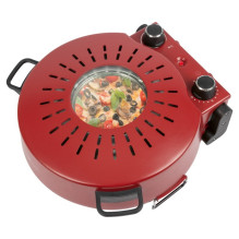 Kitchen Appliances - Clatronic PM 3787 Pizza Maker 450°C Timer With Insulated Handle