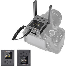 Microphone system - Comica BoomX-U U2 dual-channel wireless microphone black