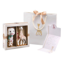 Toy - Sophie La Girafe 000012 Gift Set with Rattle and Giraffe Character