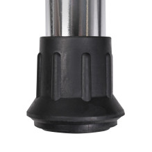 Vonios aksesuaras - ActionMed vonios laiptelis Premium Plus, neslystantis, 120 kg, juodas / nichelis