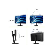 Monitorius - Philips Monitor 27B2N3500J 27" QHD 2560x1440 120Hz Ergonominis Monitorius - Philips Monitor 27B2N3500J 27" QHD 2560x1440 120Hz Ergonominis
