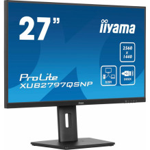 Monitorius - Iiyama ProLite XUB2797QSNP-B1 27" QHD IPS USB-C KVM