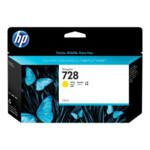 Spausdintuvas - Rašalo Kasetė HP DesignJet 728 130ml Geltona